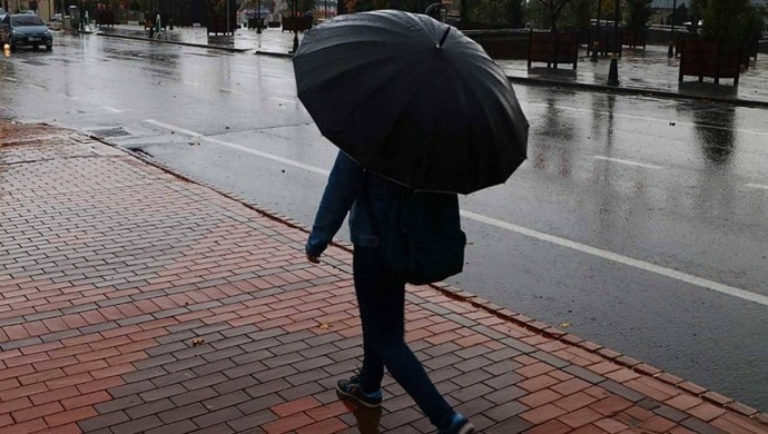 Meteoroloji'den kuvvetli yağış ve rüzgar uyarısı