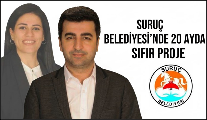 Suruç Belediyesi’nde 20 Ayda Sıfır Proje