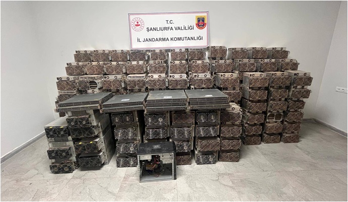 Hilvan’da Kaçak Kripto Para Madenciliği Operasyonu