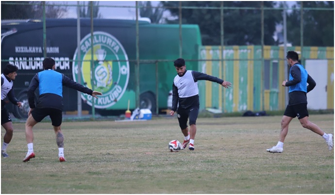 Şanlıurfaspor Günün İkinci Antrenmanını Tamamladı