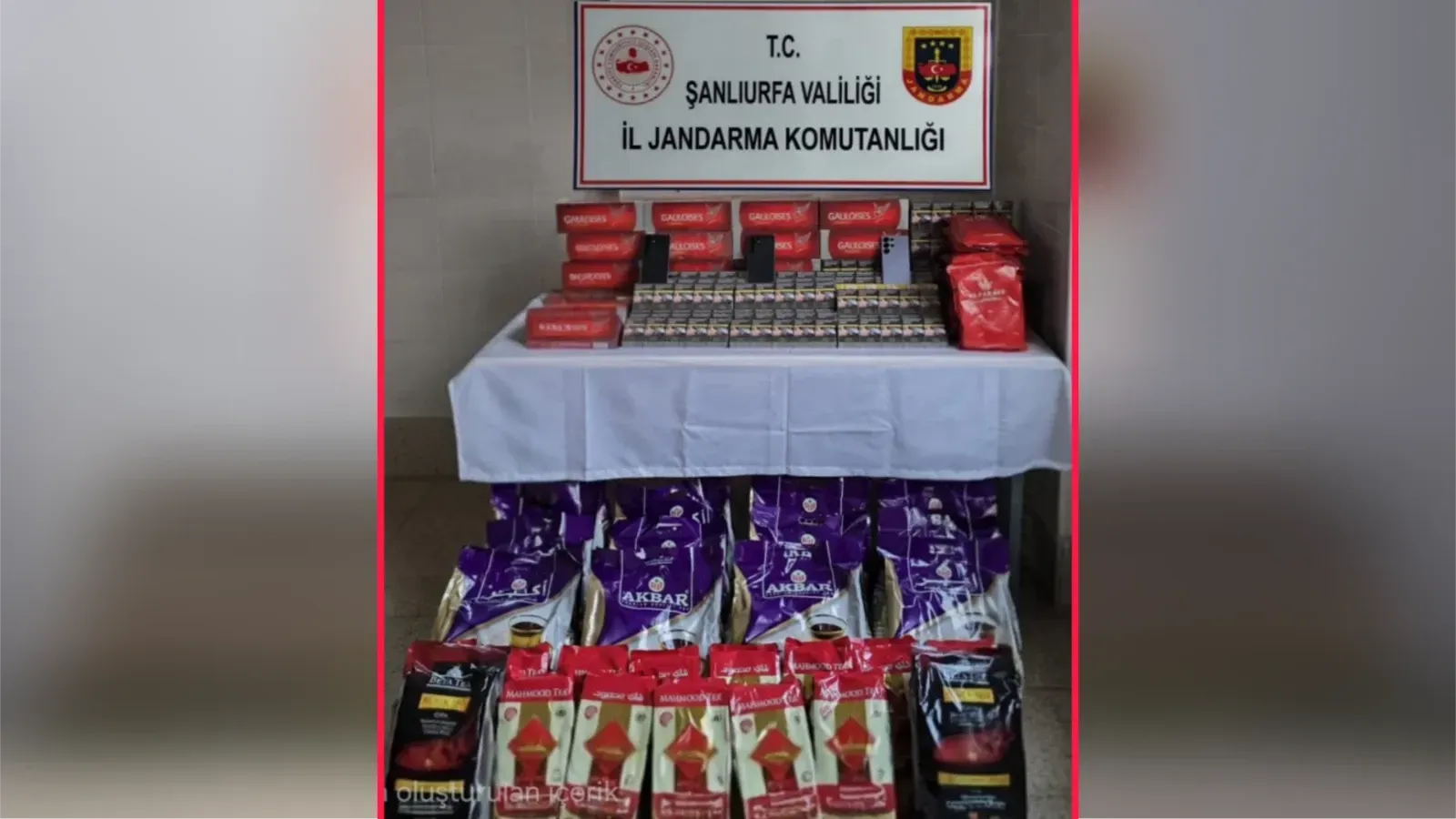 Ceylanpınar ve Viranşehir’de Kaçak Ürün Operasyonu