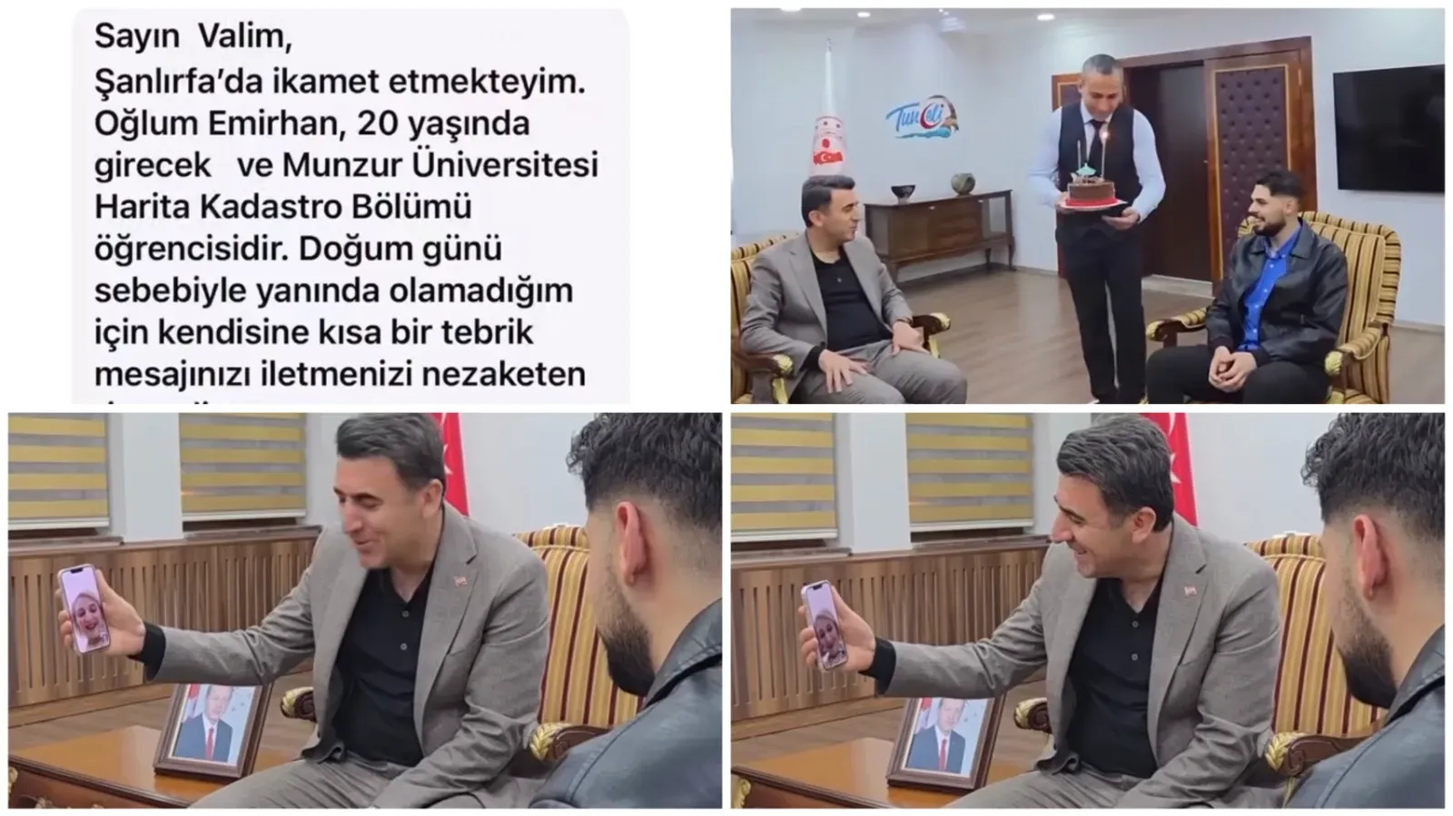 Tunceli Valisi Aygöl’den Urfalı Anneye Anlamlı Jest