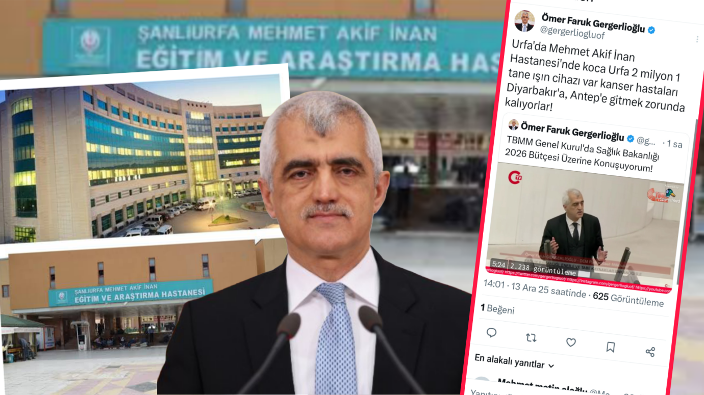 Urfa’da Kanser Hastaları Çevre İllere Sevk Ediliyor 