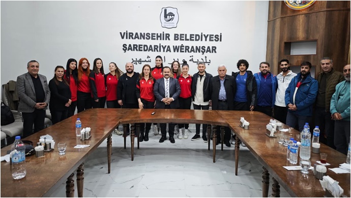 Viranşehir Kadın Voleybol Takımı’na Moral Buluşması