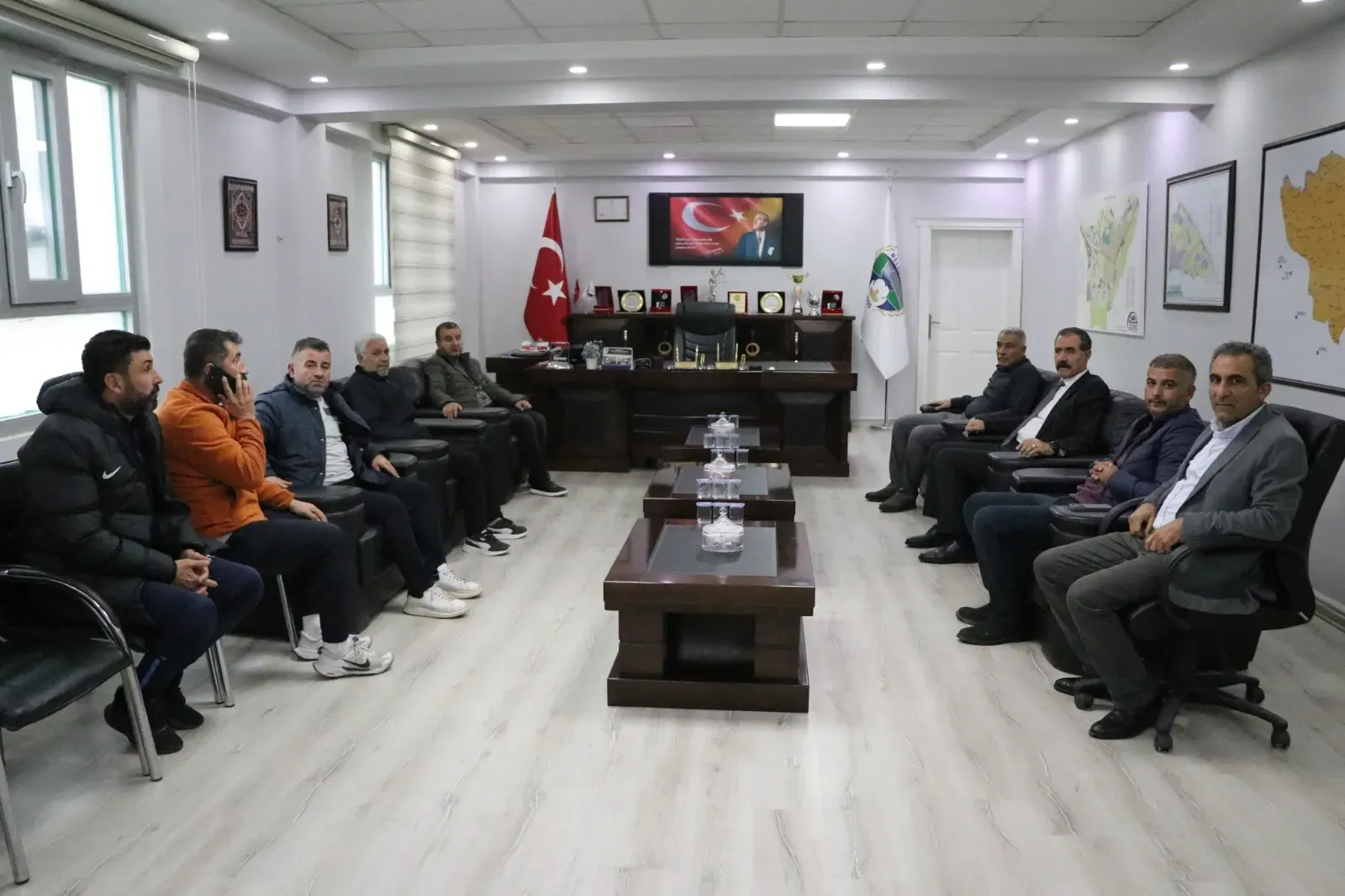 Bozova’da Maç Öncesi Birlik Mesajı