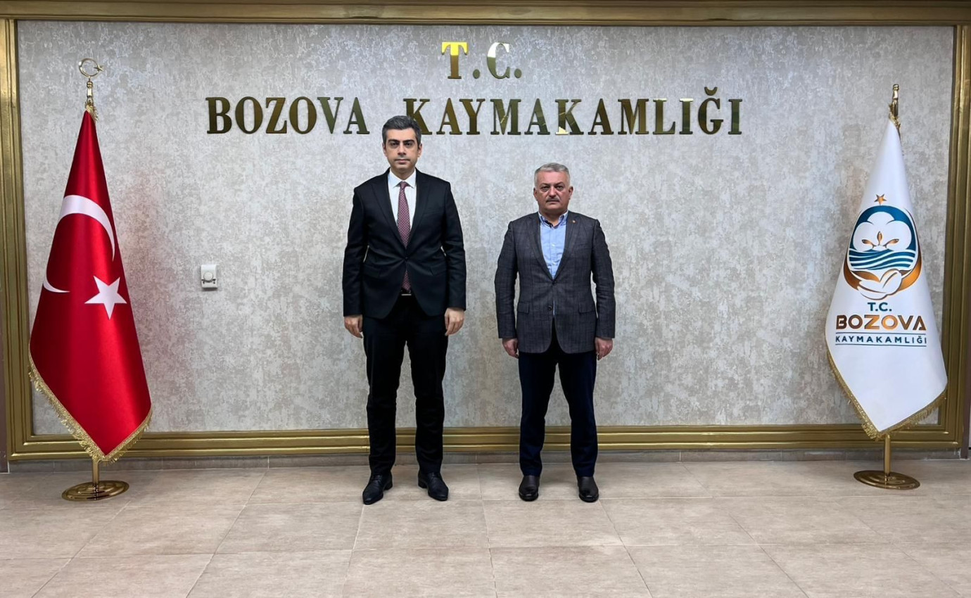 Vali-Mülkiye Başmüfettişi Ersin Yazıcı’dan Bozova Kaymakamlığına Ziyaret