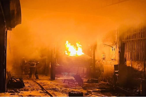 Antakya Yeni Sanayi Sitesi’nde yangın