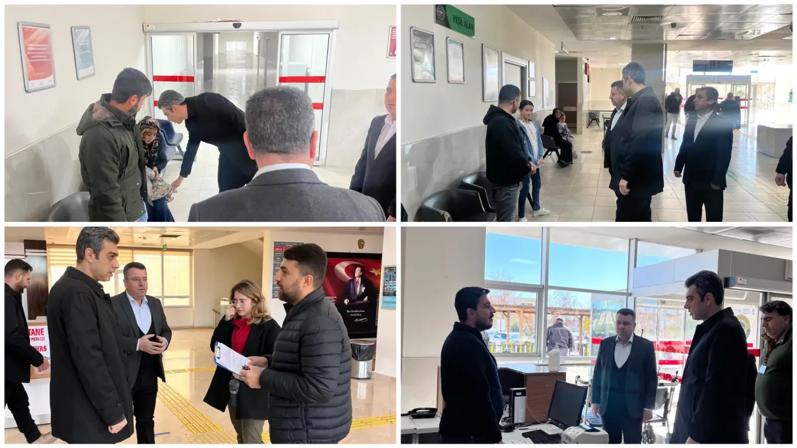 Bozova Kaymakamı Reşit Özer Özdemir 'den Acil Servis Ziyareti