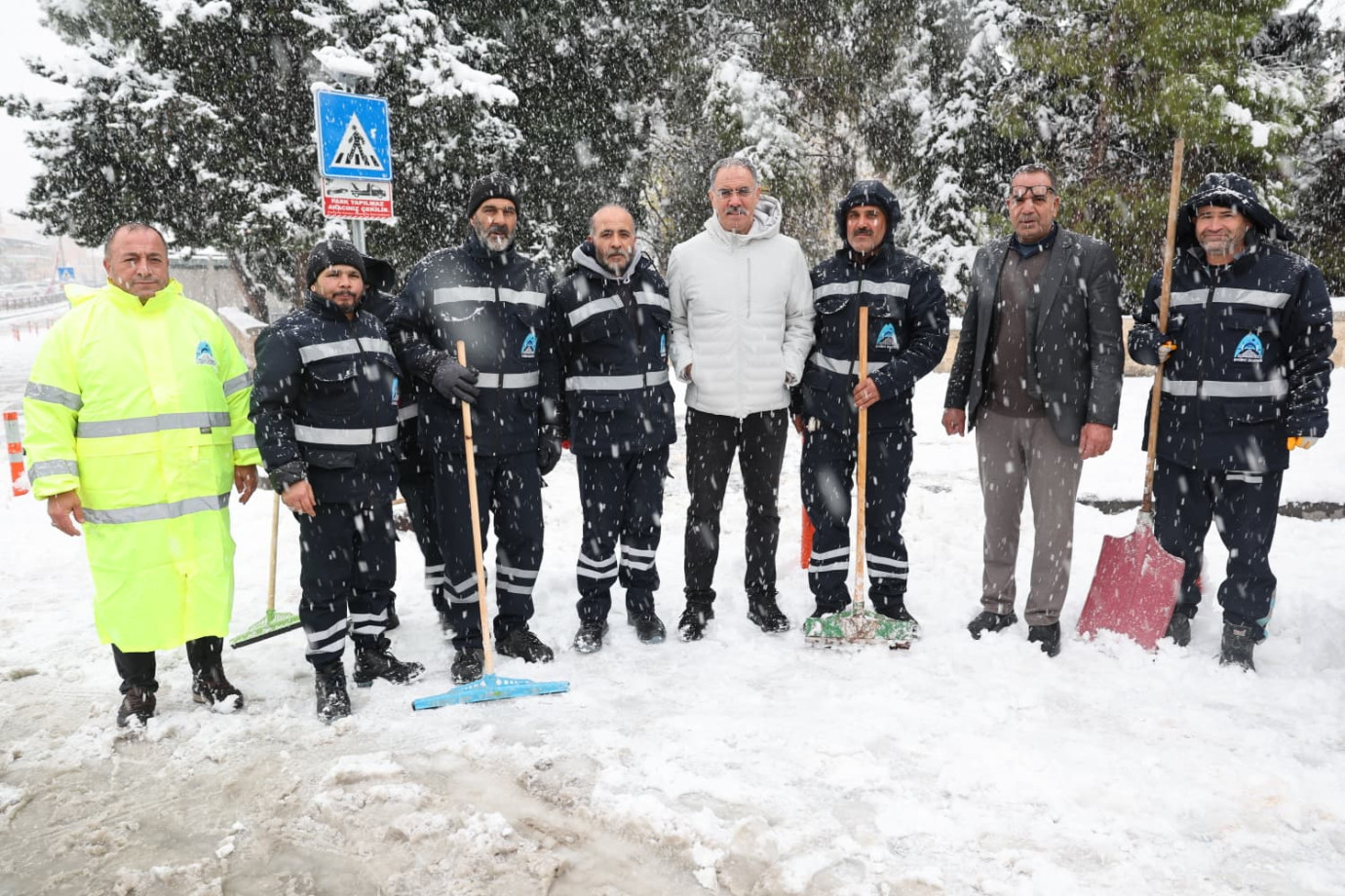 Başkan Kuş: Kar Yağışını Sevinçle Karşıladık