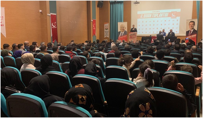 Saadet Partisi Şanlıurfa Teşkilatı Gücünü İl Divanında Gösterdi