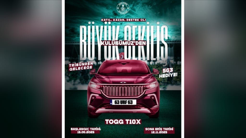 Şanlıurfaspor Çekilişi Bu Akşam Canlı Yayınlanacak