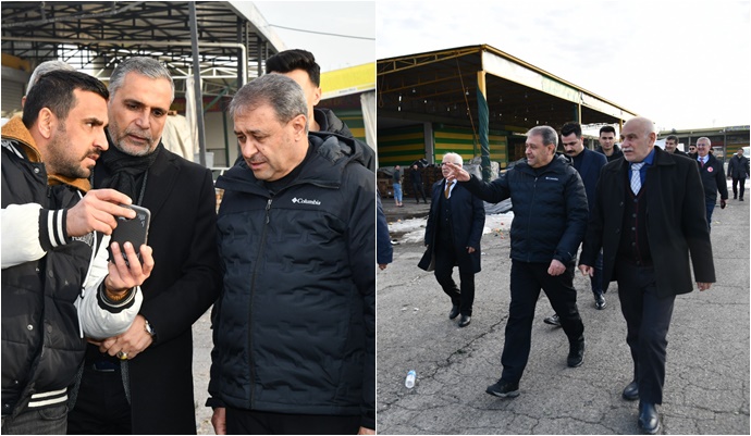 Vali Şıldak’tan Esnafa Geçmiş Olsun Ziyareti-(VİDEO)