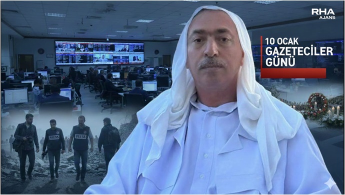 Şeyhanlıoğlu’ndan 10 Ocak Mesajı: Filistin’de Katledilen Gazetecileri Unutmadık