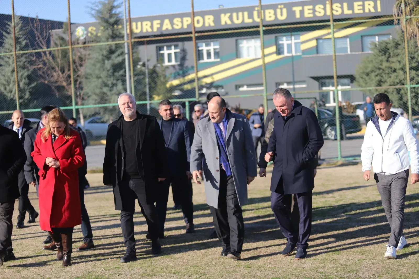 Kardeş şehir heyeti Şanlıurfaspor'u ve 11 Nisan Stadyumu'nu ziyaret etti