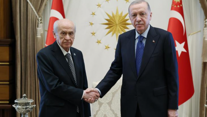 Erdoğan Bahçeli ile görüşecek