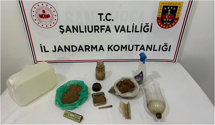 Şanlıurfa 'da narkotik operasyonu: 9 şüpheli hakkında işlem