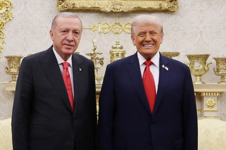 Cumhurbaşkanı Erdoğan, ABD Başkanı Trump ile Görüştü