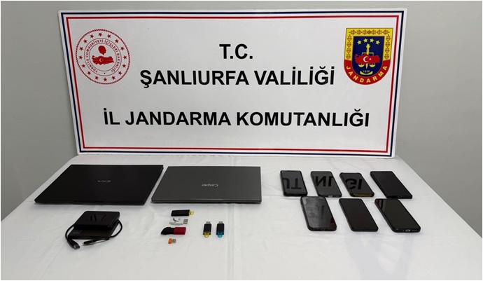 Şanlıurfa merkezli siber dolandırıcılık operasyonu