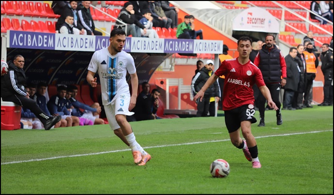 Karaköprü Belediyespor deplasmanda Erciyes 38 FK’yi 1-0 mağlup etti