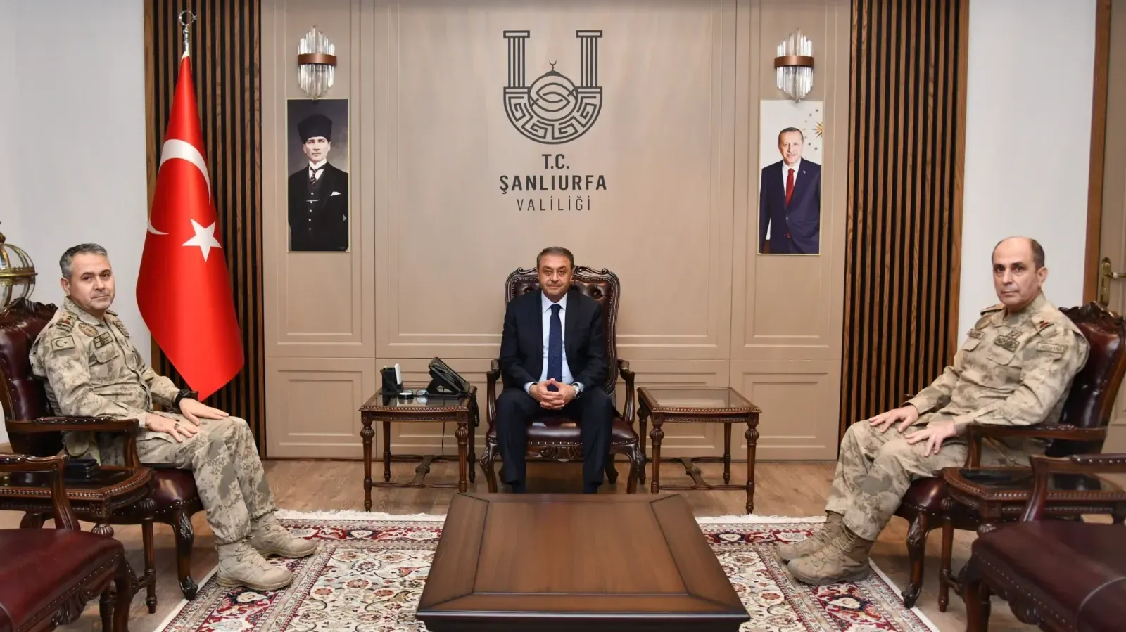 Tümgeneral Murat Bulut’tan Vali Şıldak’a Ziyaret