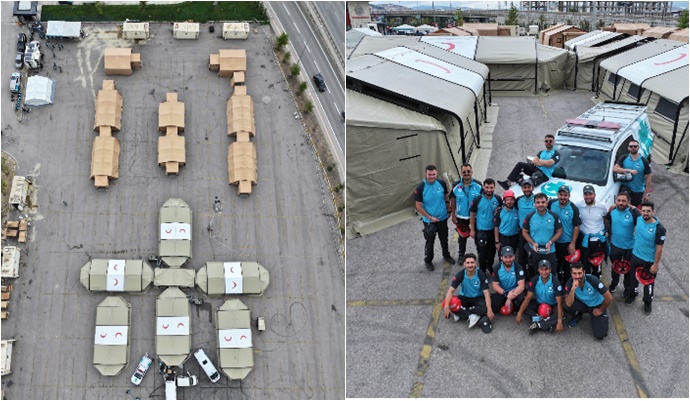 Şanlıurfa UMKE, Deprem Sürecinde İllere Sağlık Köprüsü Oldu