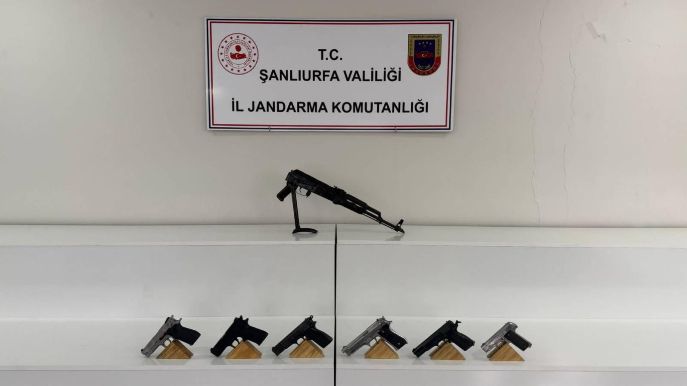Şanlıurfa’da ruhsatsız silah ve mühimmat ele geçirildi