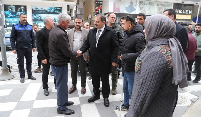 Başkan Canpolat Halkla İç İçe-(VİDEO)