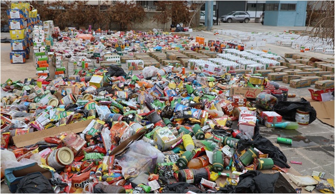 Viranşehir’de Zabıta Denetimi: 15 Binden Fazla Ürün Toplatılıp İmha Edildi