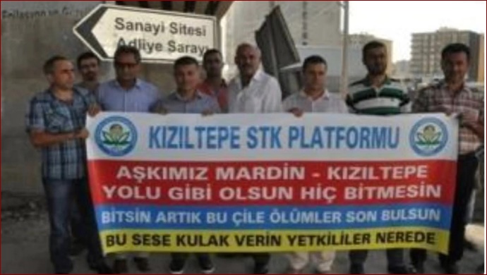 Kızıltepe-Mardin Ana Yoluna Acil Çözüm Çağrısı