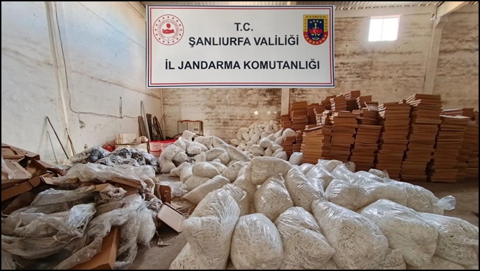 Şanlıurfa’da 40 Milyon Bandrolsüz Makaron Ele Geçirildi