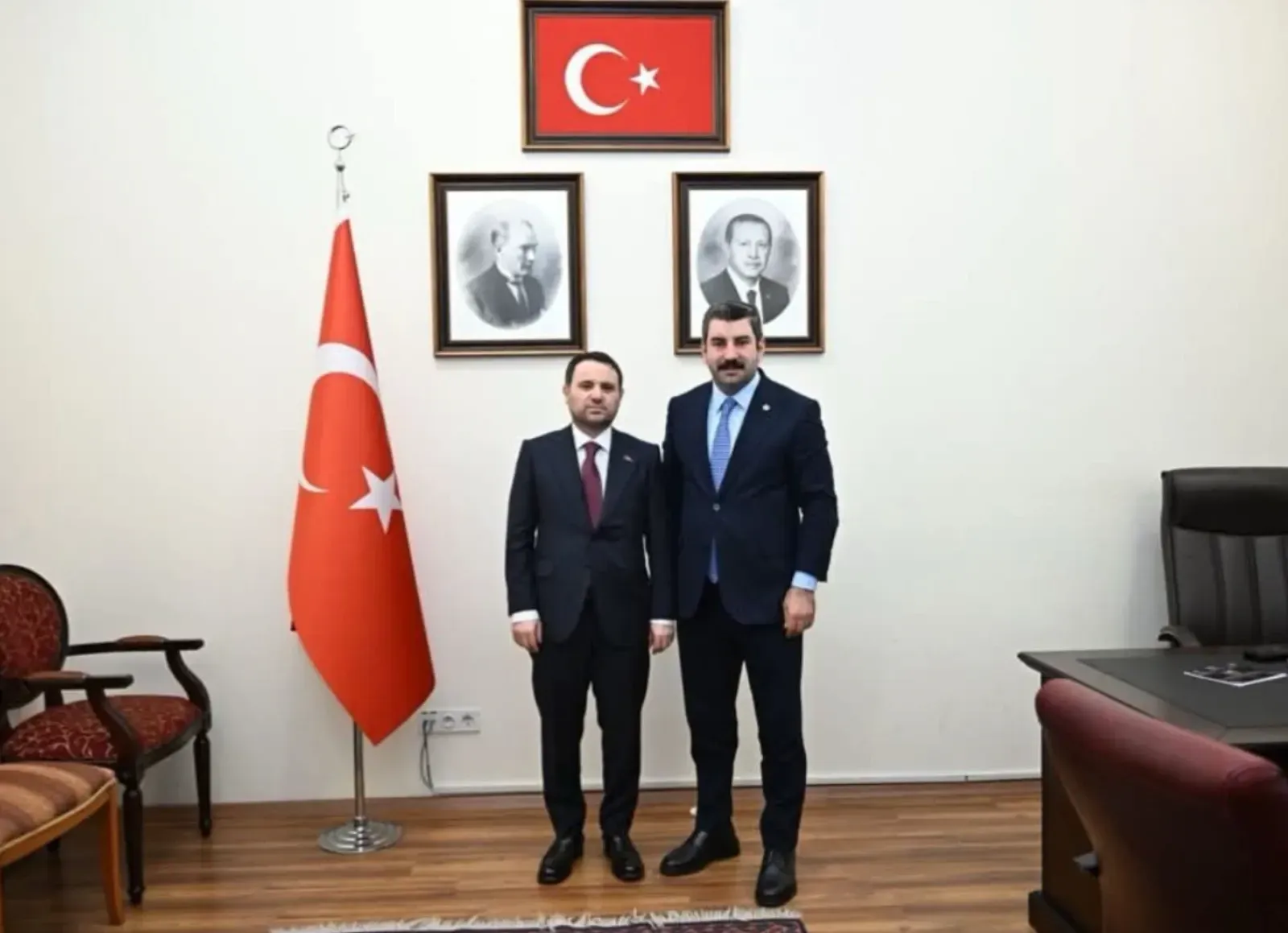 İbrahim Eyyüpoğlu’ndan Bakan Gürlek’e Hayırlı Olsun Ziyareti