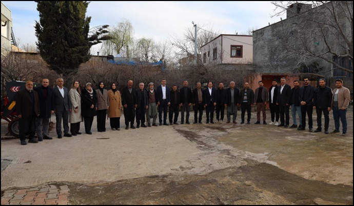 AK Parti İl Başkanı Günbegi Hilvan İlçesini Ziyaret Etti