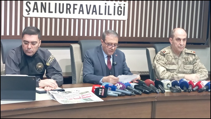Şanlıurfa’da 2 Aylık Asayiş Bilançosu Açıklandı: 313 Gözaltı, 134 Tutuklama