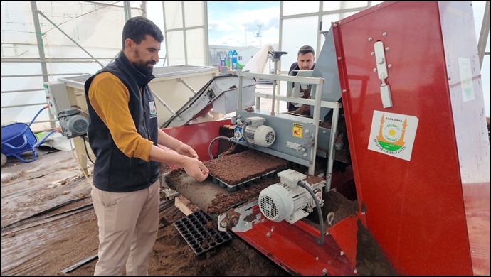 Şanlıurfa Büyükşehir Belediyesi 1 Milyon Fide Üretiyor-(VİDEO)