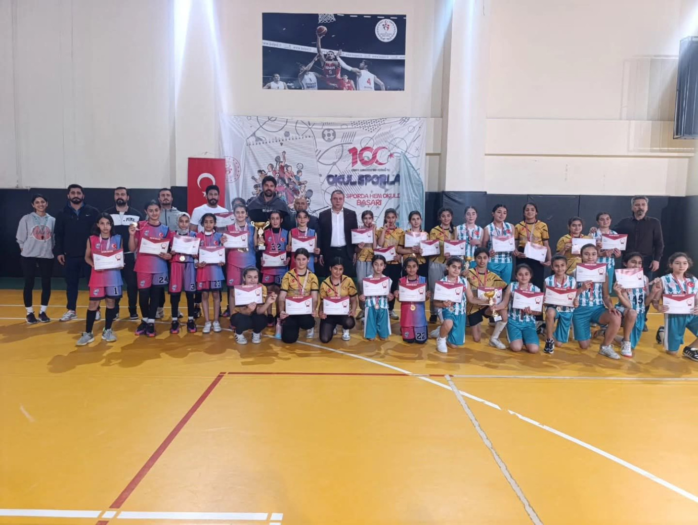 Şanlıurfa’da Basketbol Küçükler Mahalli Müsabakaları Sona Erdi