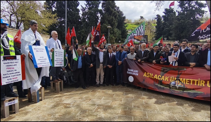 Urfa’dan Dünyaya Mesaj: Filistin İçin Tek Yürek