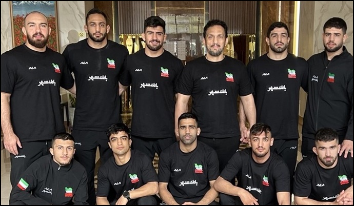 İran Serbest Güreş Takımı Asya Şampiyonu Oldu