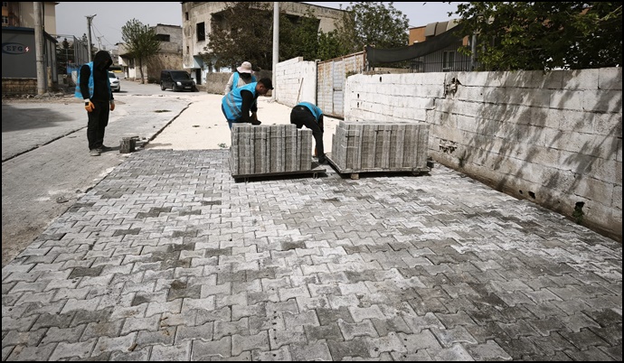 Eyyübiye’de Yol Çalışmaları Memnuniyetle Karşılanıyor