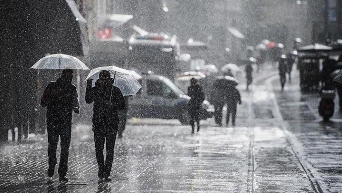 Meteoroloji’den kuvvetli yağış ve rüzgar uyarısı