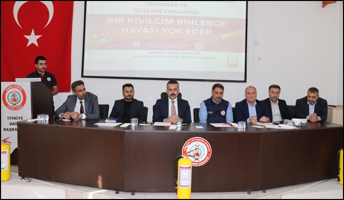 Şanlıurfa Büyükşehir Belediyesi Anız Yangınlarına Karşı Teyakkuzda