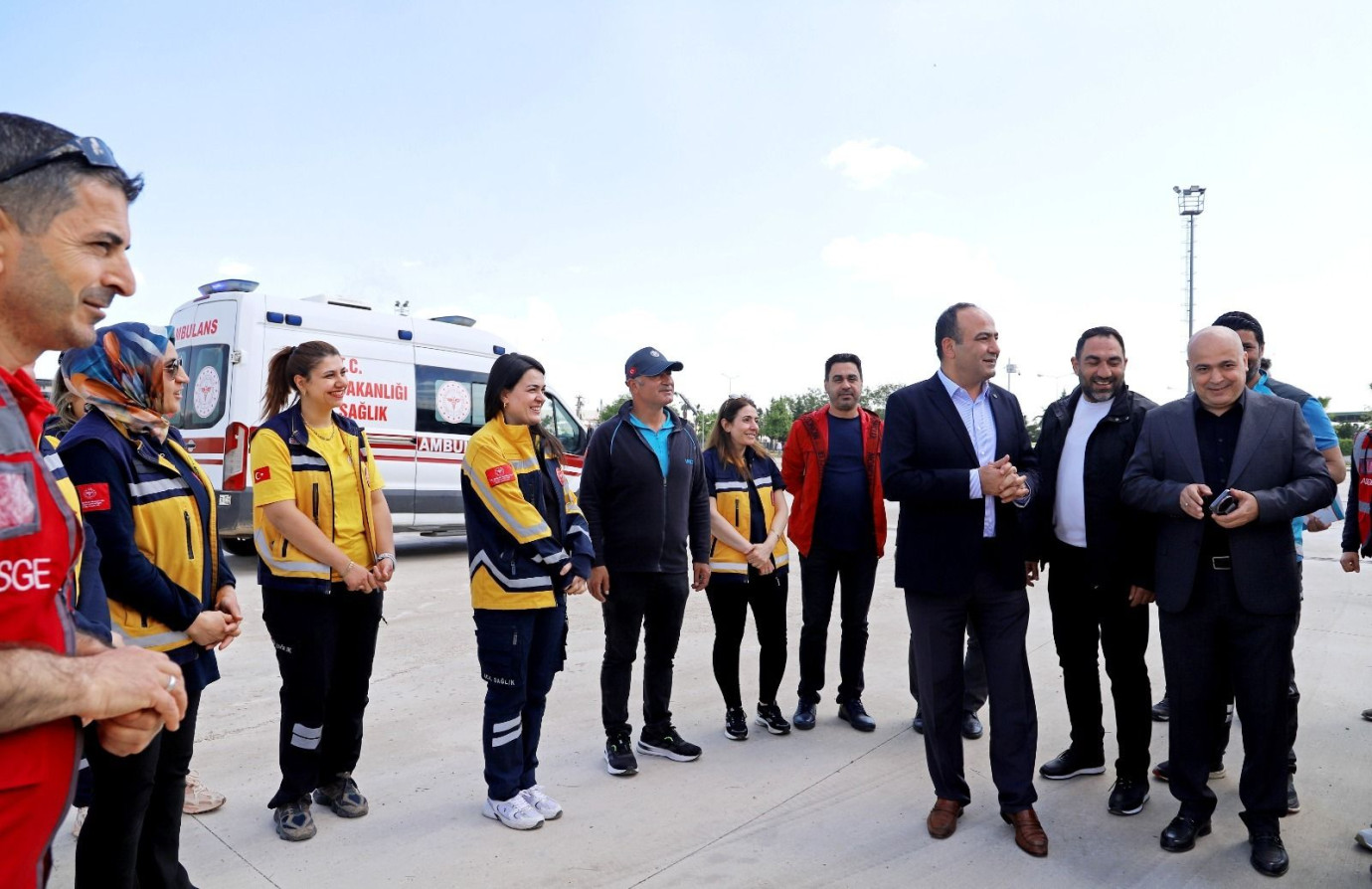 Şanlıurfa’da Kadın 112 Personeline Ambulans Sürüş Güvenliği Eğitimi