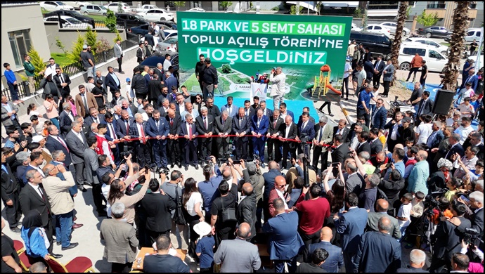 Karaköprü’de Dev Hizmet Hamlesi: 23 Yeni Eser Görkemli Törenle Açıldı