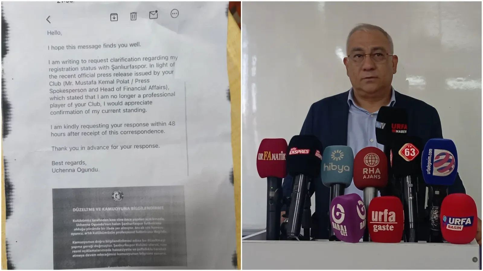 Küçük’ten Ogundu Açıklaması: Elinde fesih belgesi olsa kulübe sormazdı-(VİDEO)