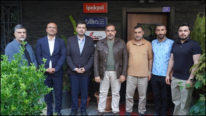 TİMBİR Heyeti Gazete İpekyol Ev Sahipliğinde Bayramlaştı