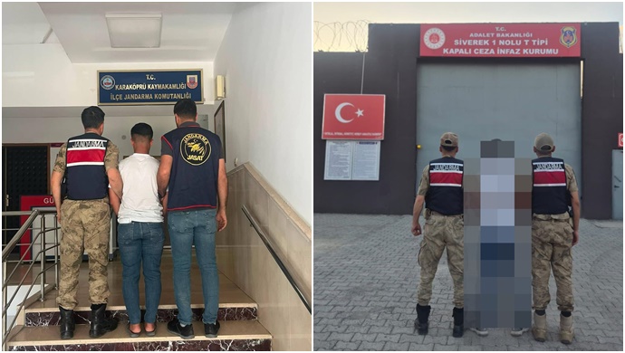 Şanlıurfa’da 14 Ve 7 Yıl 6 Ay Hapis Cezası Bulunan 2 Şahıs Yakalandı