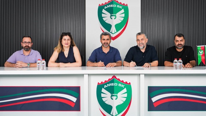 Amedspor’un yeni sportif direktörü Serkan Reçber oldu