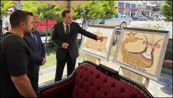 Halfeti’de Hayat Boyu Öğrenme Haftası Sergisi Açıldı