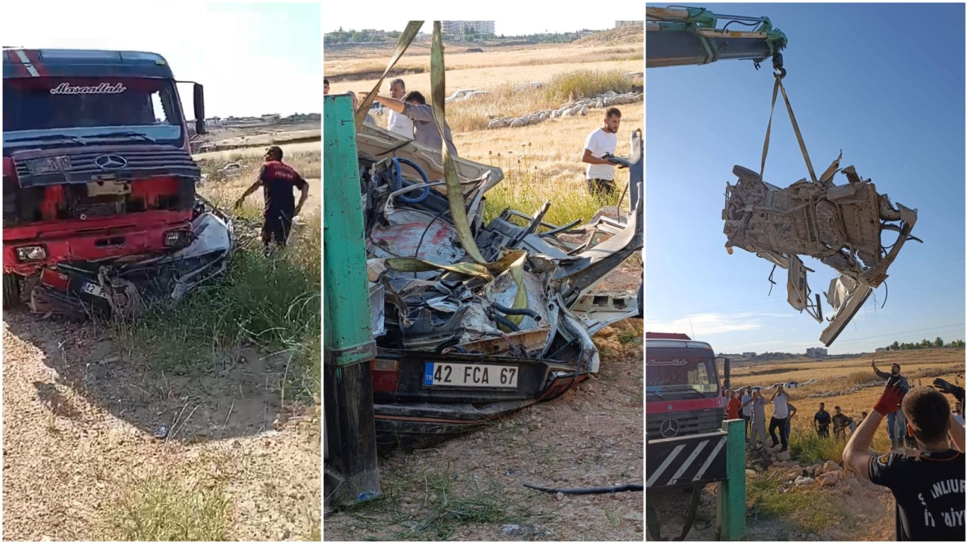 Viranşehir’de Feci Kaza: Otomobil Kamyonun Altında Kaldı, 3 Kişi Hayatını Kaybetti