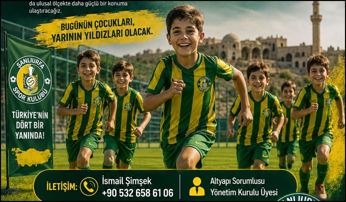 Şanlıurfaspor Spor Okulları Türkiye Genelinde Şubeleşiyor