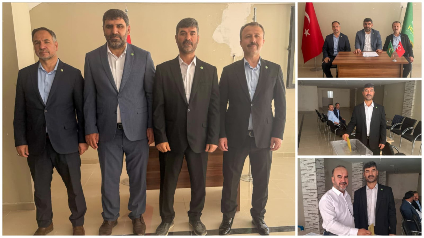 HÜDA PAR Birecik İlçe Kongresi gerçekleştirildi: Abdurrahman Güneş yeniden başkan seçildi